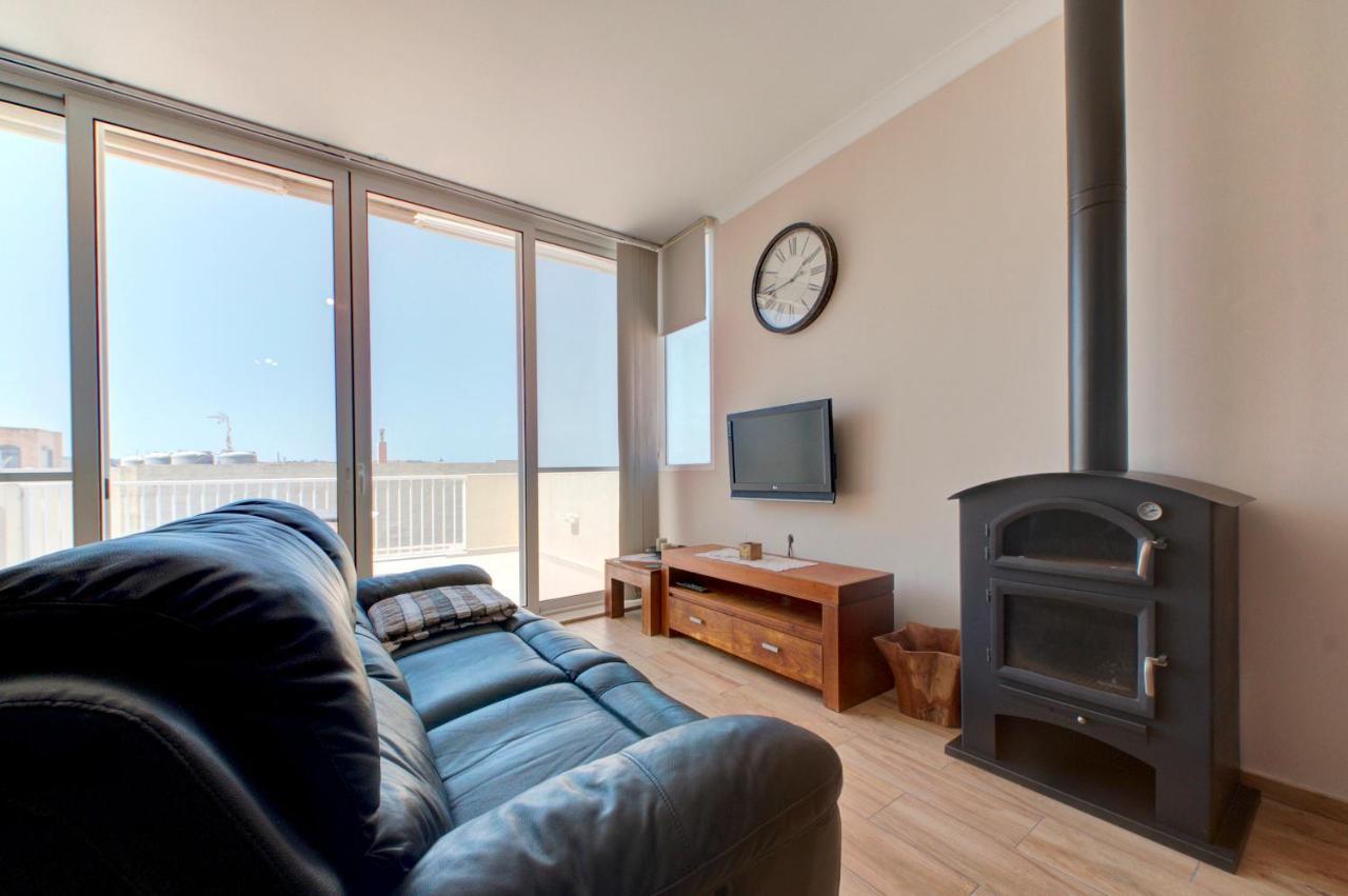 Modern Seaside 2 Bedroom Penthouse With Sea Views San Pawl il-Baħar Zewnętrze zdjęcie